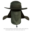 Fishing Hat Outdoor UV Protection Sunshade Big Brim Solid Camping Hiking Caps