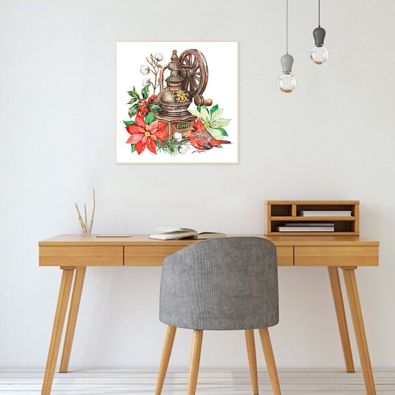 Coffee Machine Oil Paint By Numbers Canvas Picture DIY Home Decoration No Frame