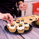 100pcs Cupcake Paper Oilproof Liner Baking Cup Tray Muffin Wrapper (White)