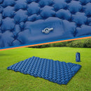 Outdoor Sleeping Pad Camping Inflatable Mattress Travel Mat Ultralight Air