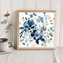 Ink Flower Oil Paint By Numbers Kit DIY Acrylic Painting Picture Frameless Art