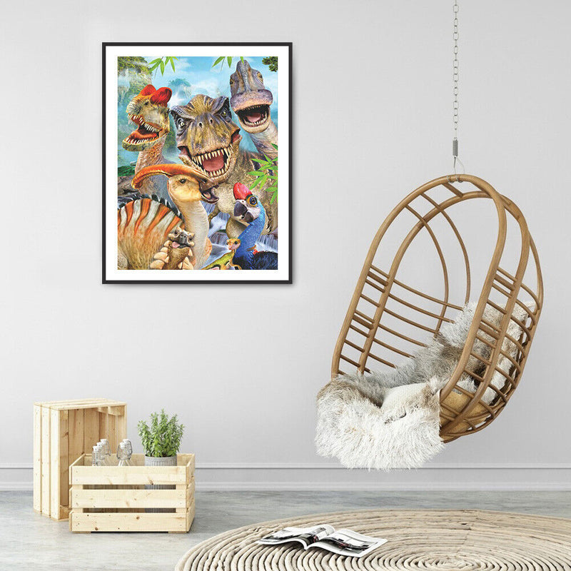 5D Diamond Painting Animal Full Round Drill DIY Wall Art Rhinestone Decoration