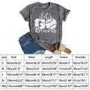 Baseball Print Go Letter Tea T-Shirt (Dark Grey XL)