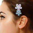 3pcs DIY Diamond Painting Hair Clip Rhinestone Flowers Hairpin Headdress Jewelry