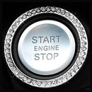 40mm/1.57in OD Car Auto Start Switch Button Decorative Diamond Ring(White) Newly