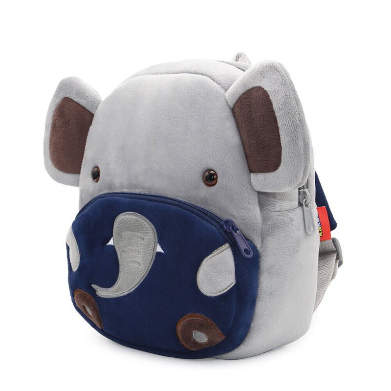 #A Cartoon Animal Backpack Student Students Plush School Bag Travel Bookbags Lov