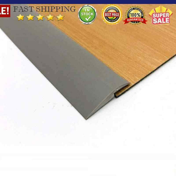 2m Self-adhesive Carpet Edge Guard PVC Rubber Floor Transition Trim Strip T