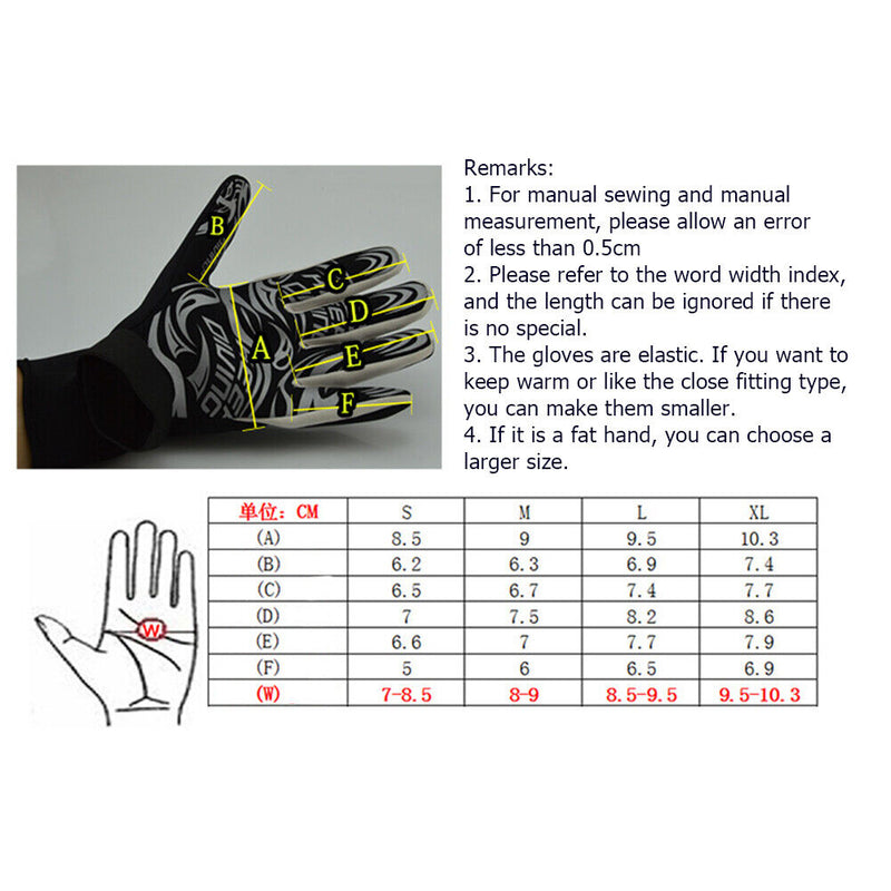 #A Neoprene Diving Gloves Swimming Wetsuit Snorkeling Equipment for Men Women