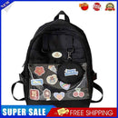 #A Nylon Female Japanese Preppy Style Schoolbag High School Girls Backpack for G