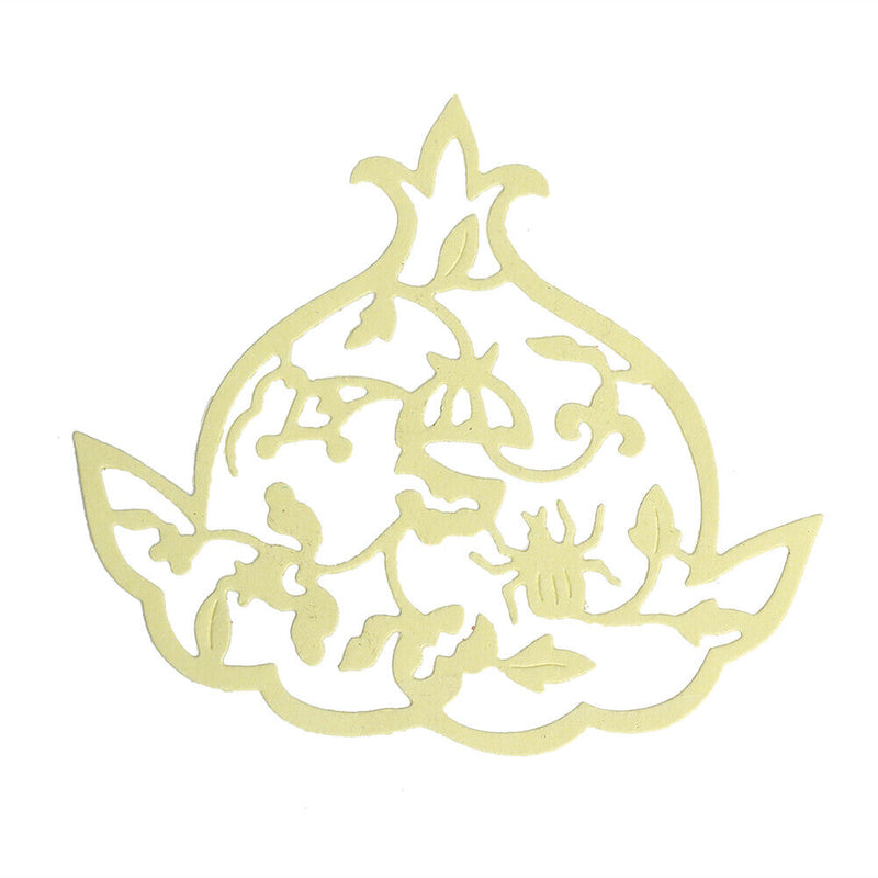 Pomegranate Flowers DIY Handmade Craft Stencils Decor Tool Set Cutting Die-