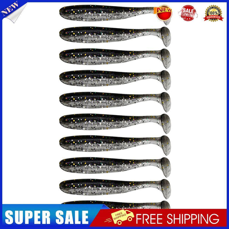 10x 9cm 4.2g Bionic Mandarin Fish Fishing Lures Artificial Soft Bait (6)