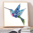 5D Partial Special Shaped Diamond Painting Hummingbird Poster Kit (UP256)