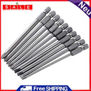 Foru-1 Phillips Screwdriver Bits, 100mm, Alloy, Steel, S2, 10-Piece