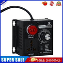 220V 4KW Voltage Regulator Compact Variable Voltage Controller Dimmer (US)
