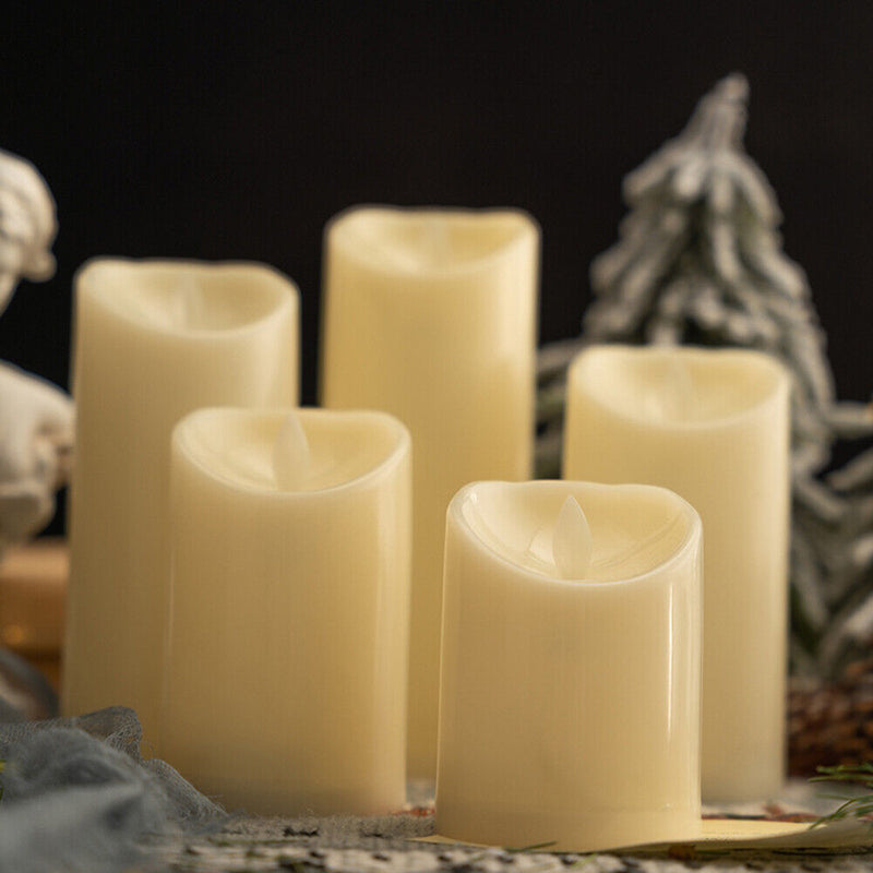 Flameless LED Tealight Flickering Wedding Romantic Home Party Candles Lights