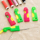 10pcs/set Automatic Easy Sewing Needle Device Threader Thread Guide Tools Newly