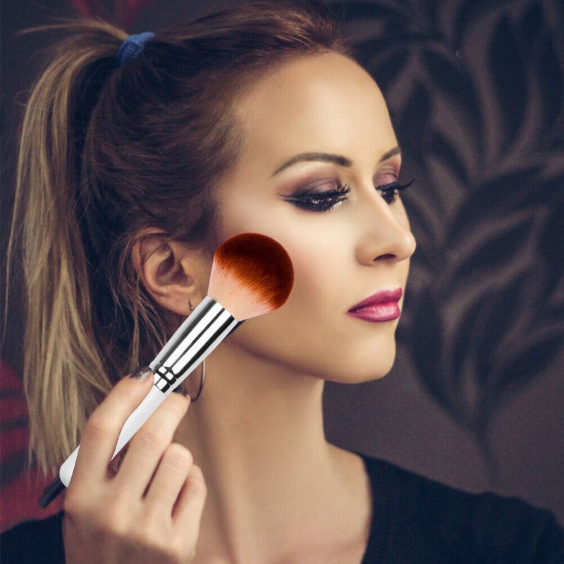 Cosmetic Powder Brush Fluffy Make Up Blush Foundation Face Beauty Brushes