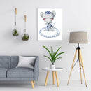 Partial Embroidery Stamped Porcelain Zodiac Mouse 14CT DIY Cross Stitch Kit Gift