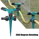 360° Rotating Lawn Sprinkler Automatic Garden Water Tool Irrigation Q5O0