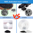 Pet Fountain Dispenser Filter Replacement Activated Carbon Filter (4pcs)