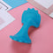 Portable Plastic Manual Cervical Massager Shoulder Head Back Tool (Blue) Newly
