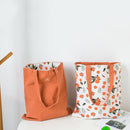 Ladies Double-sided Tote Bag Handbag Large Capacity Fruit Printing Shopping Bag
