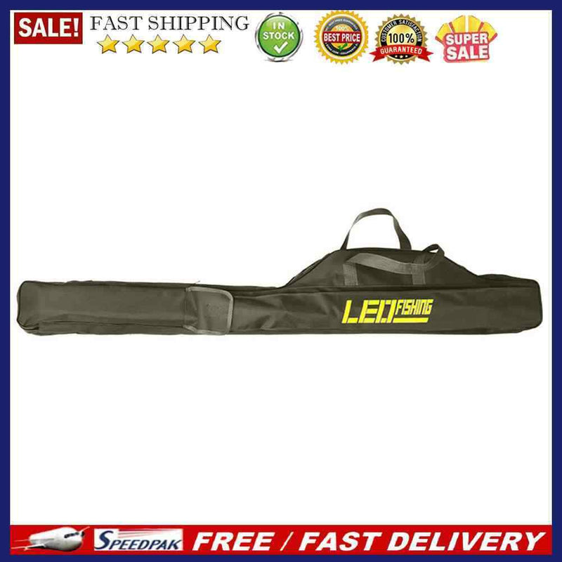 Tear-Resistant Foldable Long Fishing Rod Storage Bag Fishing Tackle Organizer