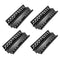 4pcs Adjustable Grill Heat Plate Shield Tent Kits BBQ Grill Replacement Parts