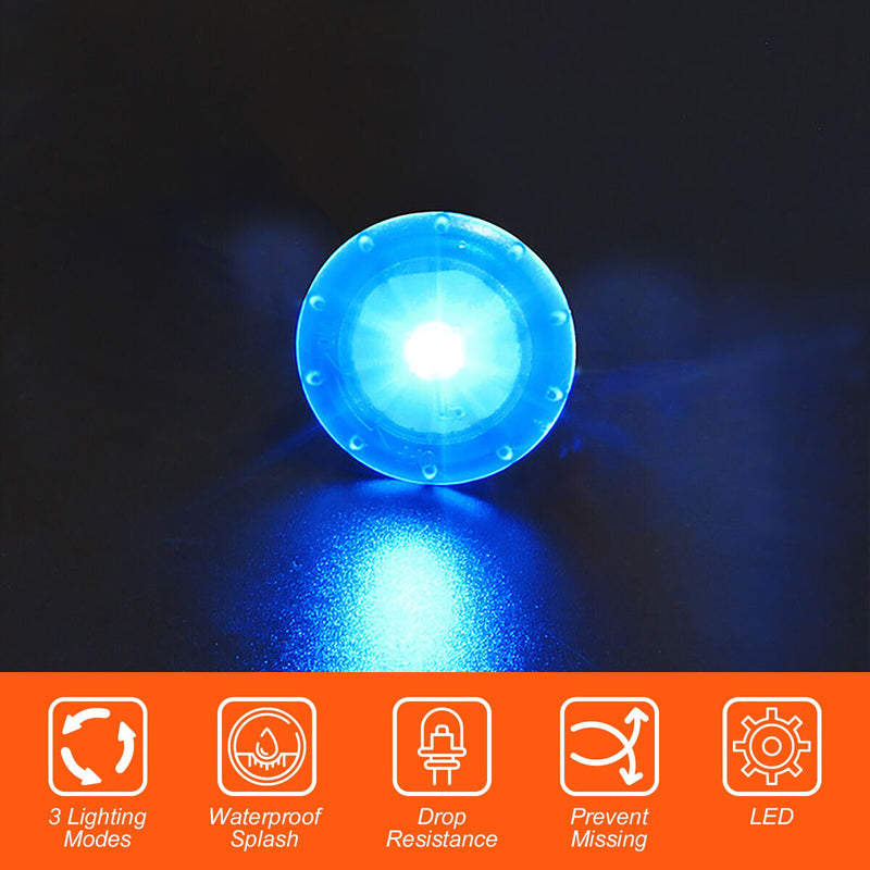 Running Lights 6 Pack Super Bright Wearable Hands Free Clip - on Running Lights