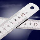 Tool Metric Imperial Stainless Steel Metric/Inch Straight Ruler Double Sided