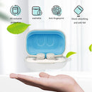 Wireless Earphone Box Cover with Hook for Skullcandy Push Active (White) Newly