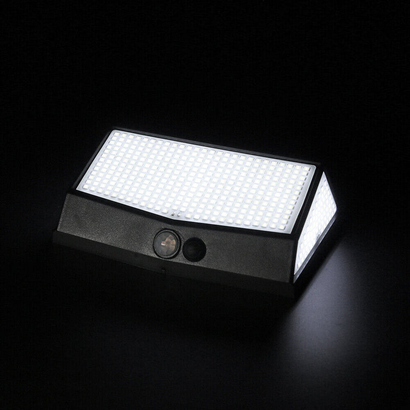 3 Modes Waterproof LED Solar Lights PIR Motion Sensor Outdoor Garden Wall Lamp