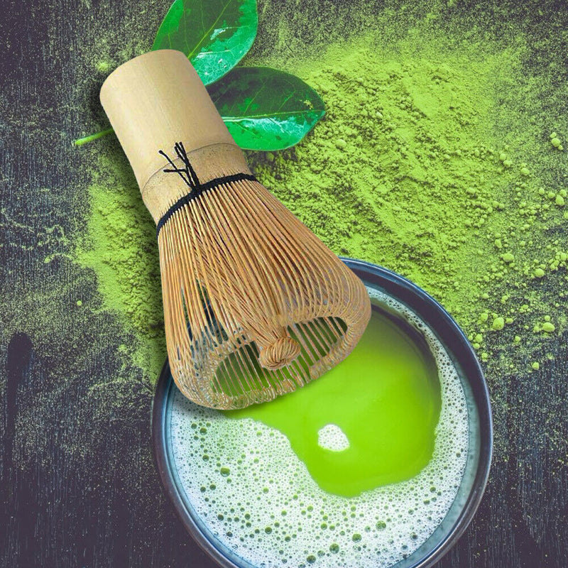 Matcha Green Tea Powder Whisk Bamboo Green Tea Brushes Kitchen Teaware Tools