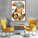 Cartoon Cow 5D Diamond Painting Embroidery DIY Cross Stitch Home Decor Gift