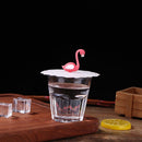 Reusable Silicone Cup Cover Heat Resistant Sealed Leakproof Cups Lid (A)