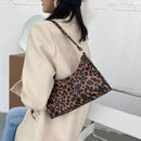 Women Animal Printed Handbags Lady Casual Zipper Shoulder Totes Underarm Bags