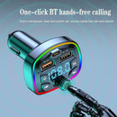 Car Wireless Bluetooth USB Car Fast Charger Adapter MP3 Transmitter Player E6B4