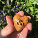 Little Pocket Wood Heart Token Christmas Anniversary Gift Lover Home DIY Deco