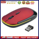 Ultra-Thin 4 Keys 2.4G Wireless Optical Mouse 3 Gears 1600DPI Laptop PC Mice