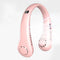 #A Hanging Neck Fan USB Neckband Fans Summer Air Cooler for Outdoor Travel Suppl