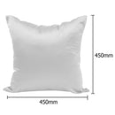 UNCOTARILY Outdoor Cushion for Garden Furniture, Garden Cushion, Plain, Satin Silk,