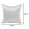 UNCOTARILY Outdoor Cushion for Garden Furniture, Garden Cushion, Plain, Satin Silk,