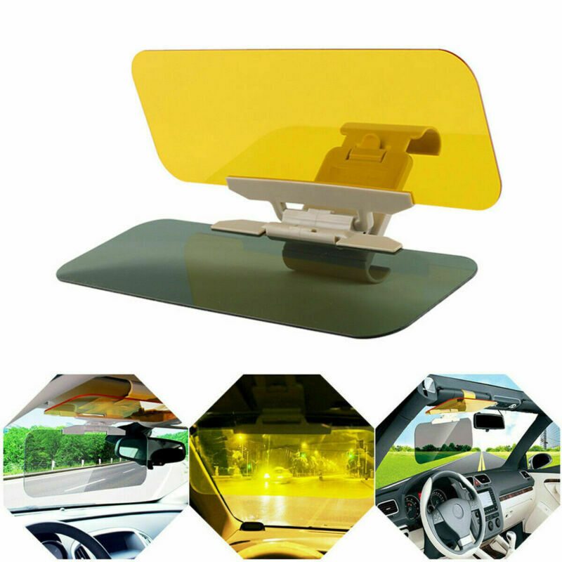 Car Sunshade Sun Visor Anti-dazzle Goggles Clip-on Driving Vehicle Shield