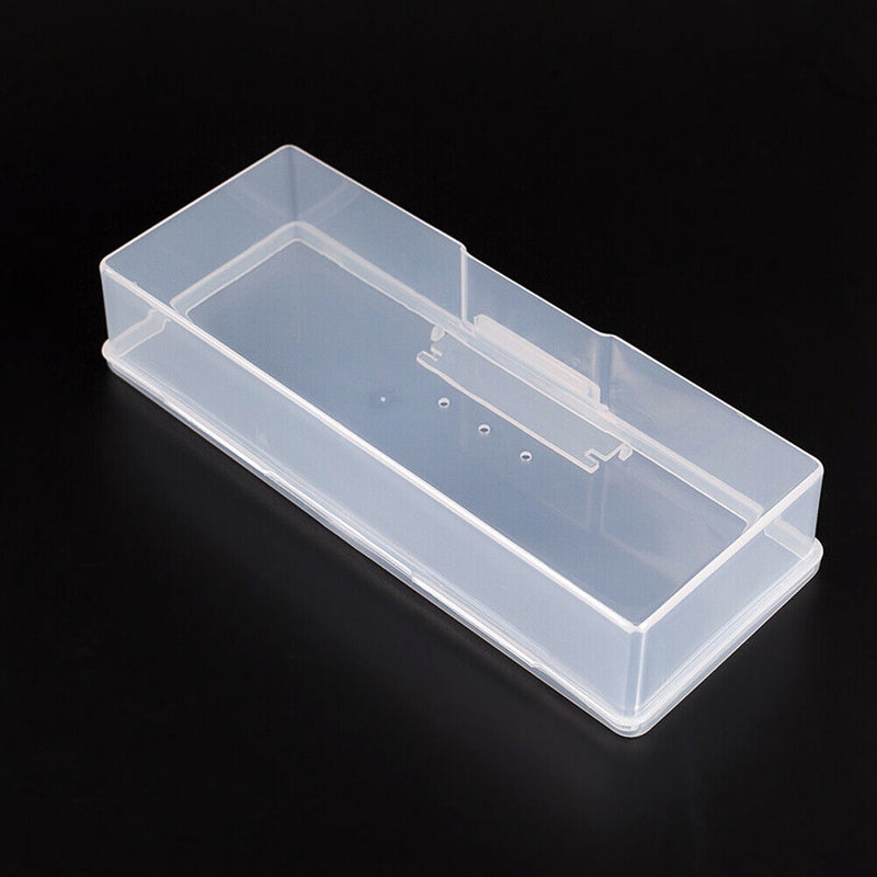 Nail Supplies Tools Storage Box Can Be Mounted Push Sand Bars (White)