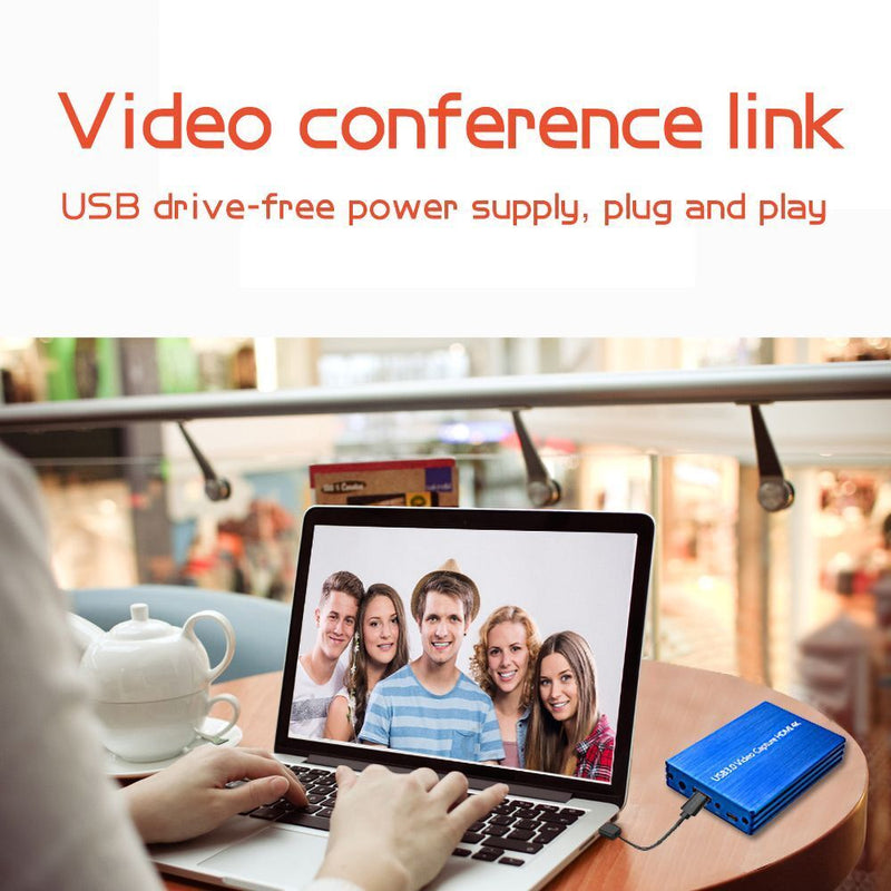 DSLR Camcorder 4K HD HDMI-compatible USB 3.0 Loop-out Video Capture Card