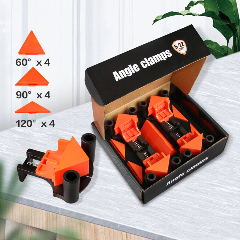 Right Angle Clamp Fixing Clips Picture Frame Corner Clamp for Woodworking
