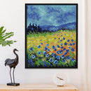 Flower Series Printed Needlework Set 14CT Stamp DIY Cross Stitch Embroidery K