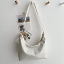 Women Classic Solid Color Handbag Lady Summer Small Zipper Tote Shoulder Bag