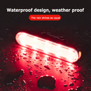 Powerful Bicycle Lighting 7 Modes Bike Taillight USB Rechargeable Bike Rear