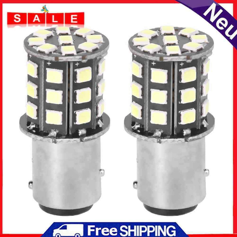 GETODAN 1 pair 1157/BAY15D 33 SMD2835 LED car taillight, brake light, fog